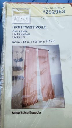 Style Selection Curtain