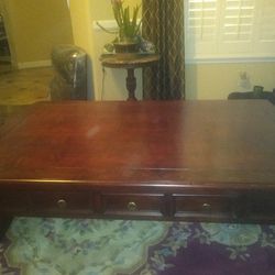 Large Coffee Table Solid Wood