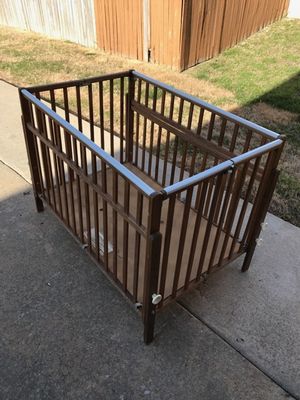 Nu Line Vintage Foldable Portable Baby Crib For Sale In Rockwall