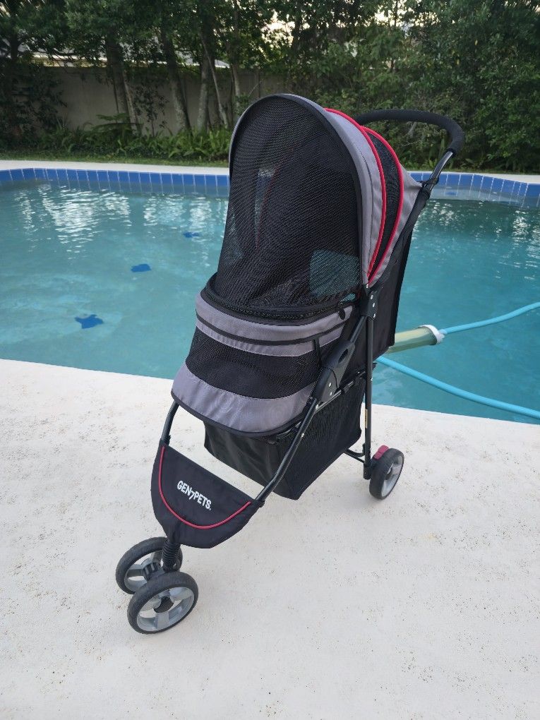 Pet Stroller Dog Cat Stroller Gen7Pets Regal Plus Pet Stroller Foldable Lightweight Jogging Stroller