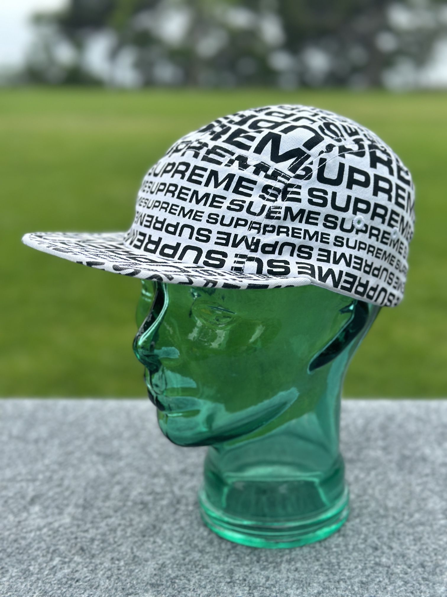 帽子 Supreme repeater camp cap Supreme Repeater Camp Cap (SS18) - $48