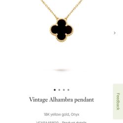 Vintage Alhambra pendant