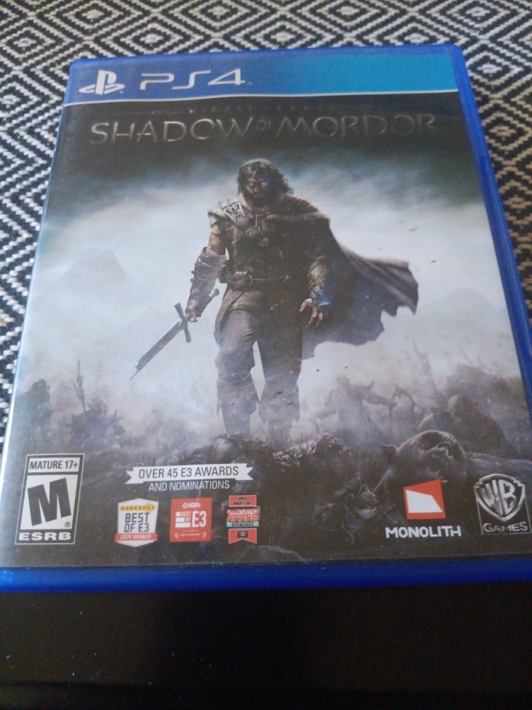 Shadow Of Mordor PS4