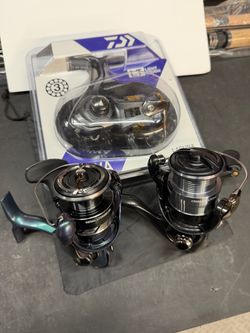 3 brand new Daiwa spinning reels