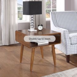 Alborg end table (rich walnut)