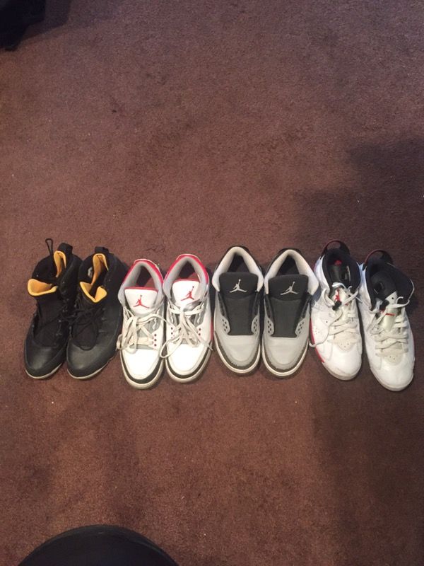 Used retro jordans $100 each