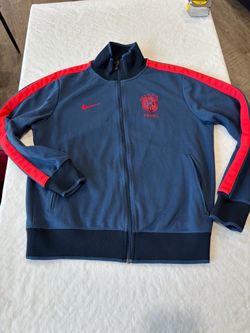 Nike Brazil zip up warm up jacket
