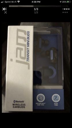 JAM Transit Mini Wireless Sport Earbuds HX-HP315GY