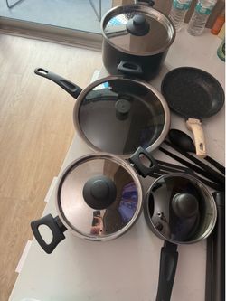 IKEA 7 piece cookware set Hemlagad