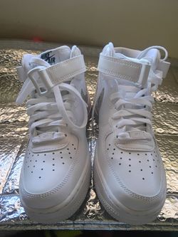 Nike Air Force 1 Mid White Sneakers