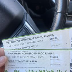 Boletos VIP 