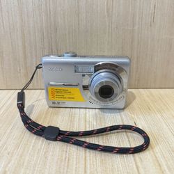 Kodak EasyShare M853 8.2MP Digital Camera - Silver Tested w/Batt/Charger-SDCard   