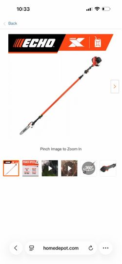 Echo X Series 12 in. Gas Telescoping Pole Saw