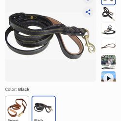 Leather Dog Leash