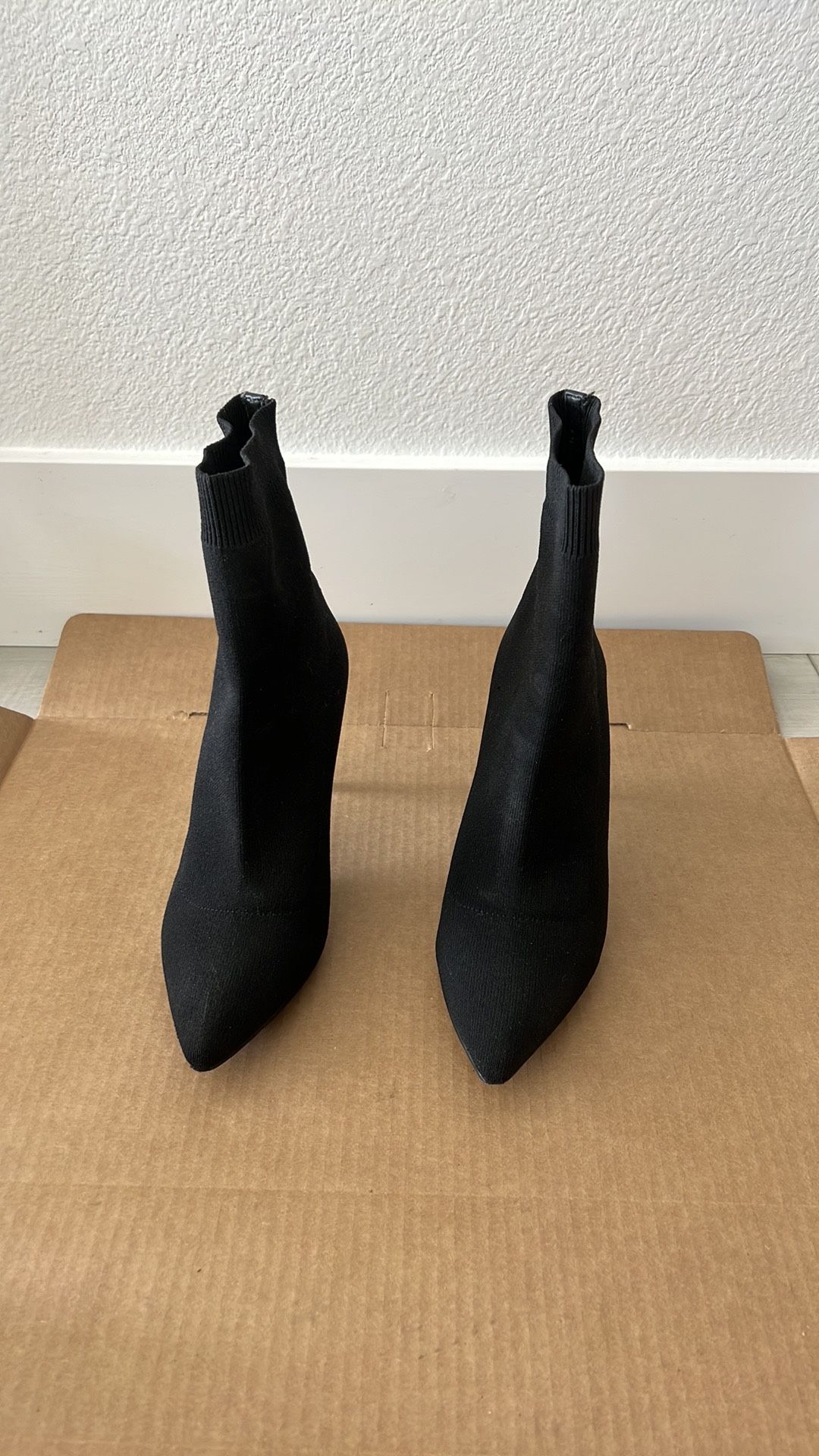 Steve Madden sock ankle booties