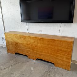 93” Mid-Century Modern Style Wood Console / Media Table – $250
