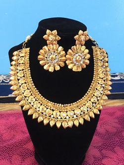 Gold plated necklace