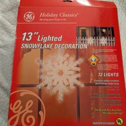 Xmas Winter Snowflake Lights 