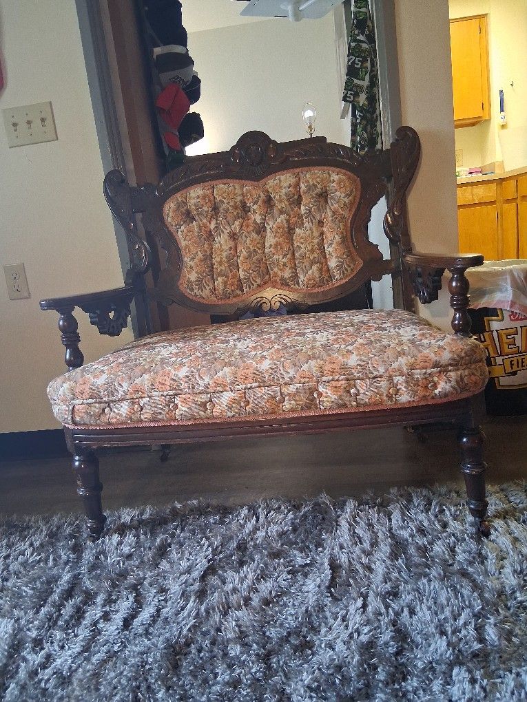 Rococo Parlor Settee. 1(contact info removed)