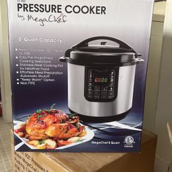 Mega chef pressure cooker 8 Qt