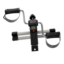 Mini Rehabilitation Exercise Bike Folding Pedal Exerciser for Arm and Leg Plastic Portable Fitness Machine for Home Use