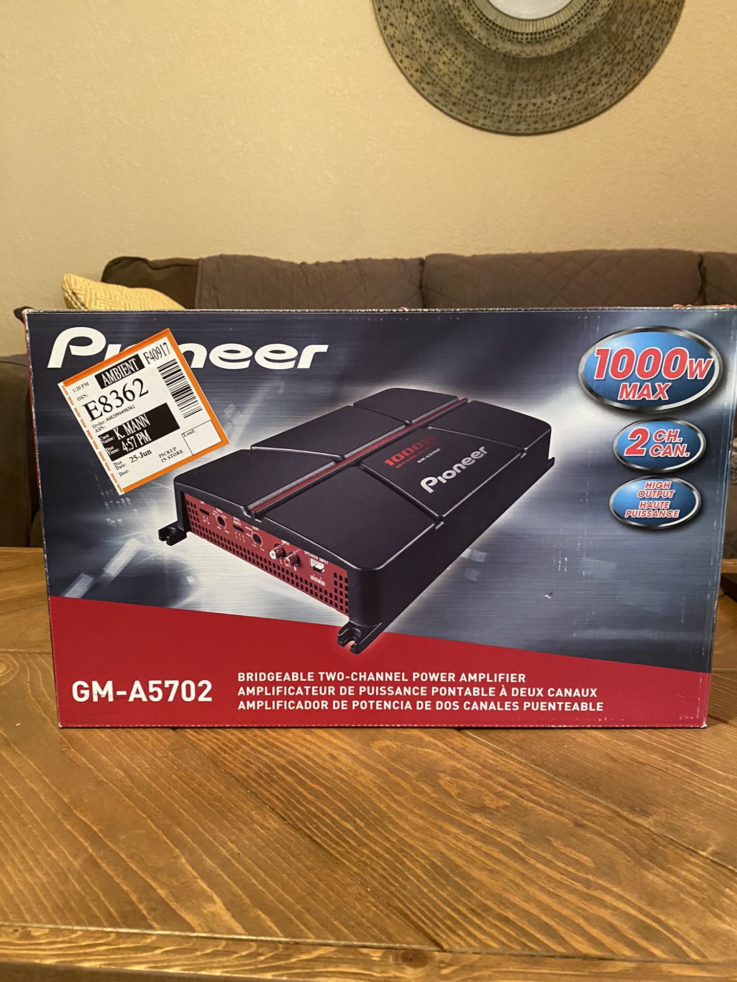 Pioneer GM-A5702 Ampifier