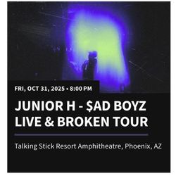 Junior H Tickets