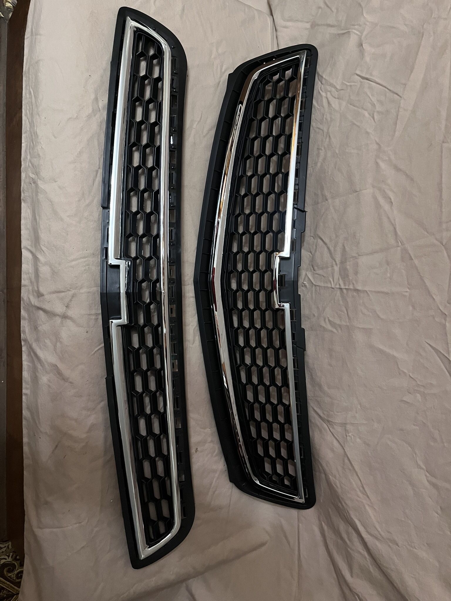 Chevy Malibu 2013 Front Upper And Lower Grille