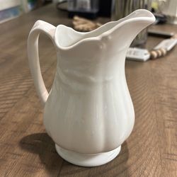 Antique Ironstone Pitcher