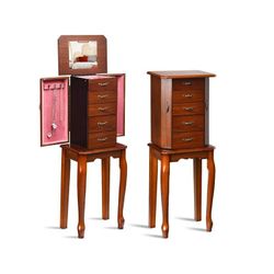 Five Drawer Armoire Free Standing