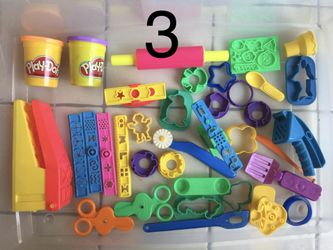 Play Doh Sets w/ 2 NEW Play Doh containers — pick which # set you want