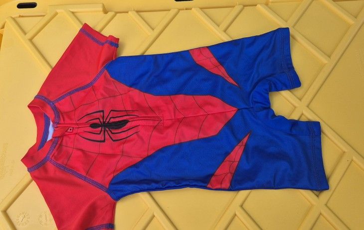 Boys Spiderman Swimsuit 12 Months