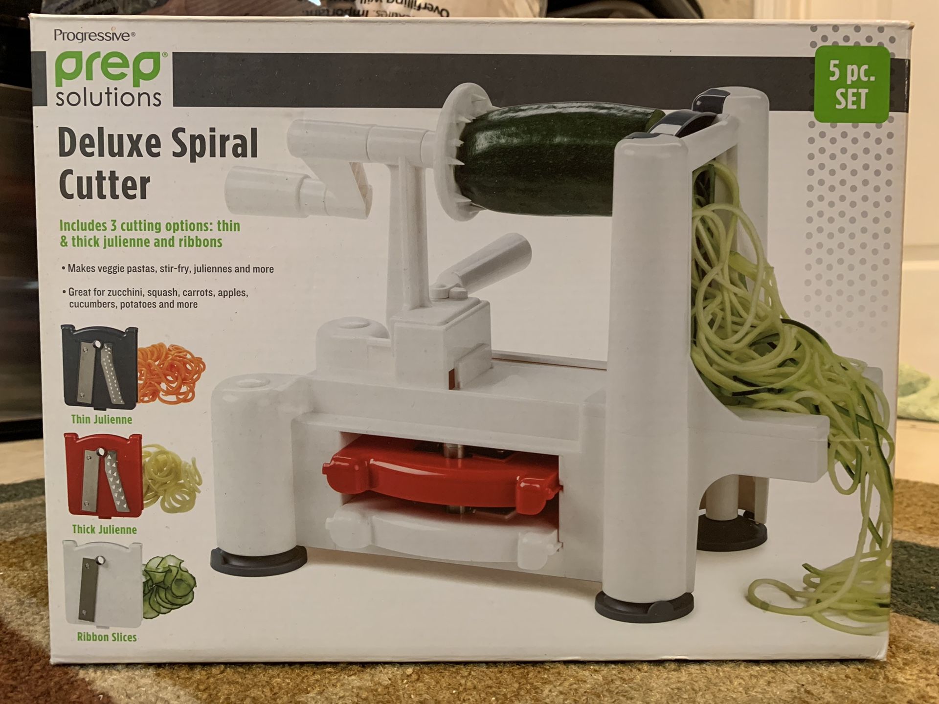 Vegetable spiral cutter