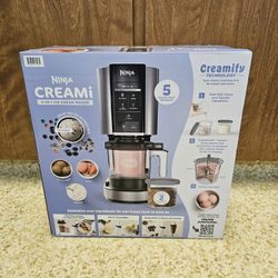 Ninja CREAMi Ice Cream Maker 5 One-Touch Programs with 2 Pints Included