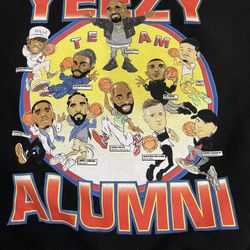 Yeezy Alumni Chinatown Market x Yeezy SweatShirt Mens Large Kanye Basketball Hip Hop 
