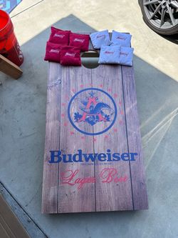 Budweiser Corn Hole Set