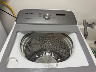Samsung 5.0 cu ft Top Load Washer w/ ActiveWaterjet — Like New
