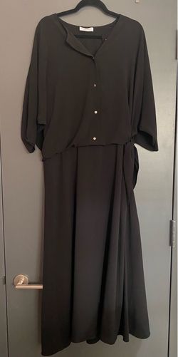 Black maxi dress size XL