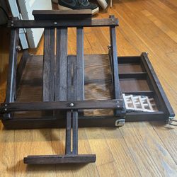 Large Adjustable Canvas Holder/studio Easel 