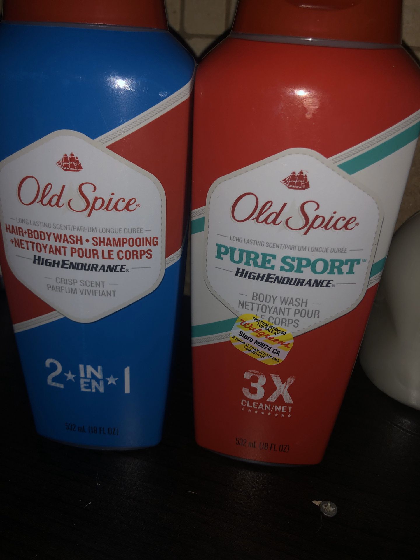 Old spice boby wash for me