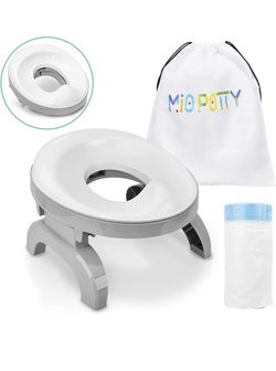 2 IN 1 TOILET TRAINER SET & PORTABLE POTTY