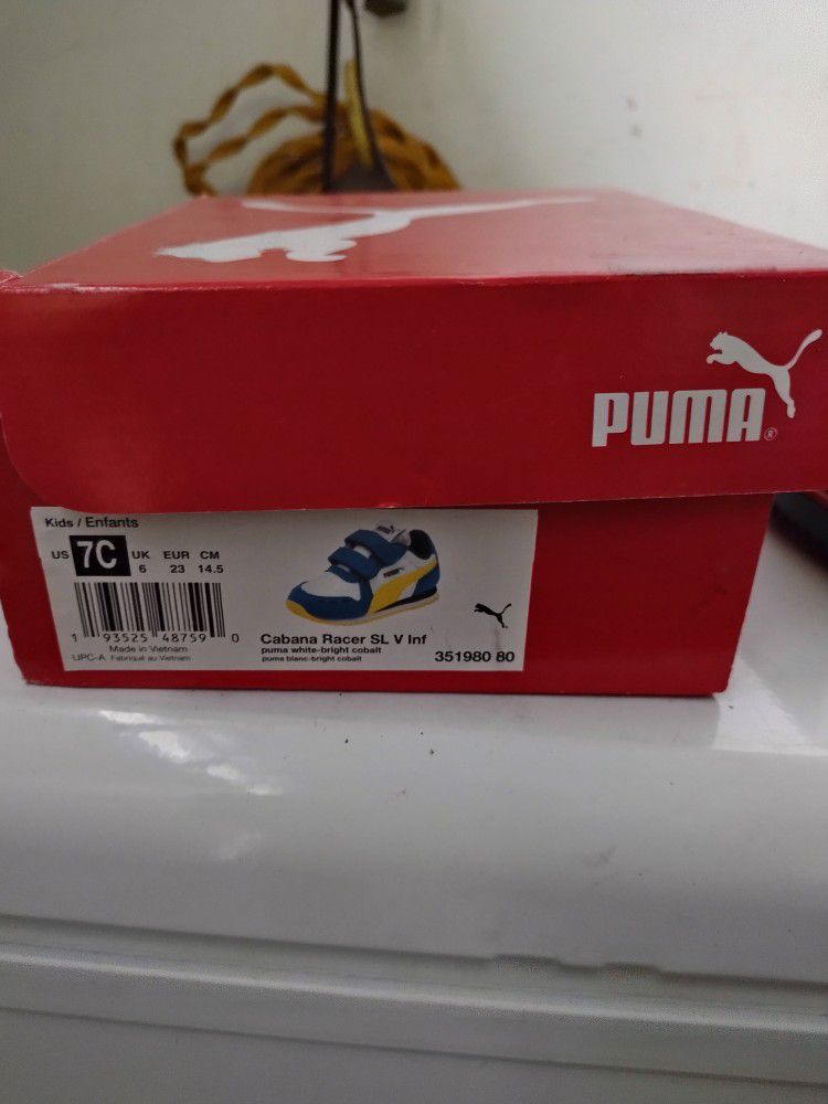 Puma Toddler Shoe - Excellent Condition, Light Use