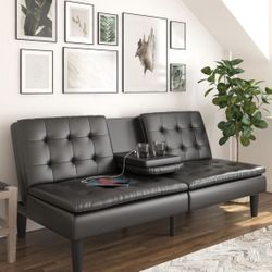 Leather Couch 