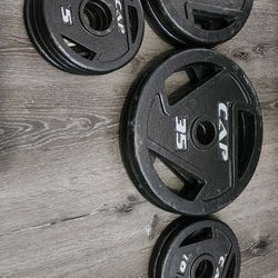 Variety Of Barbell Weights