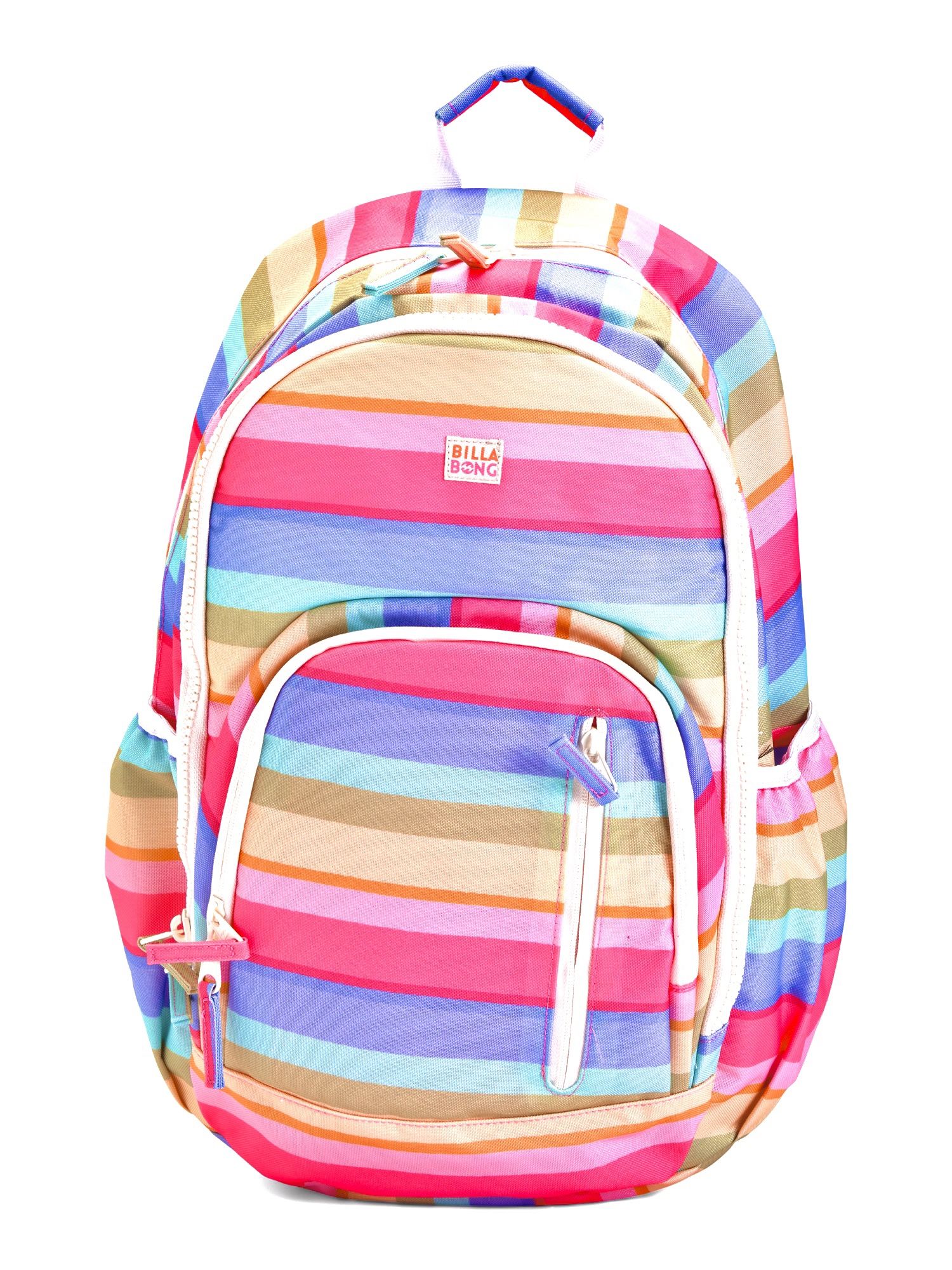 Billabong Roadie Backpack Striped School Travel Laptab Sleeve