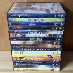 Lot Of 17 DVD Movies - Mixed Genres (2003-2018)