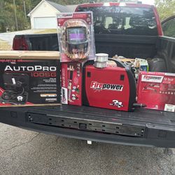 Weld-Pak 180 Amp MIG Flux-Core Wire Feed Welder, 230V, Firepower OxyFuel 250 Oxy-Acetylene Torch Kit