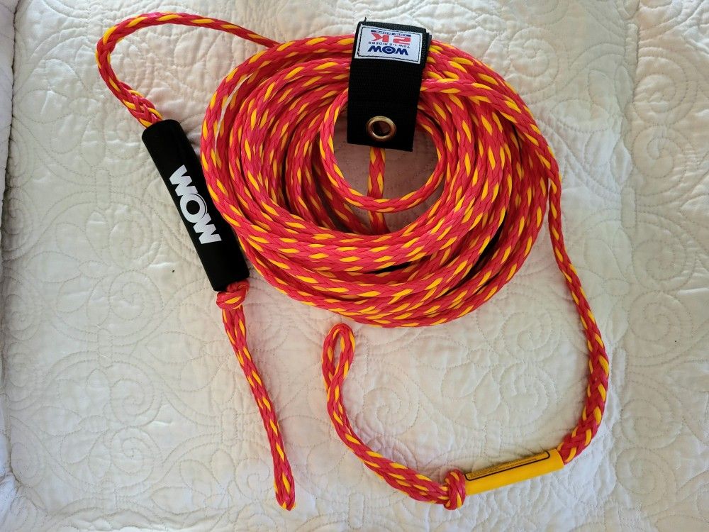 TOW ROPE For 1 or 2  Riders. New.