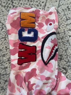 A Bathing Ape Pink Camo Sweater