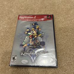 New/Sealed Kingdom Hearts 2 For PS2